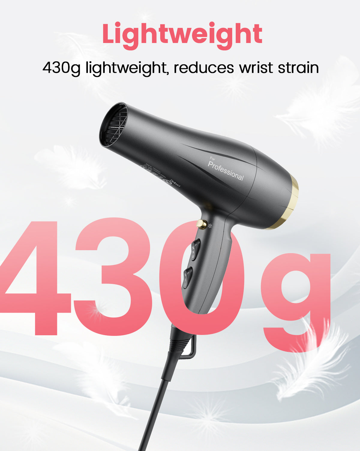 Dekuri Hair Dryer AirDry Speed S1