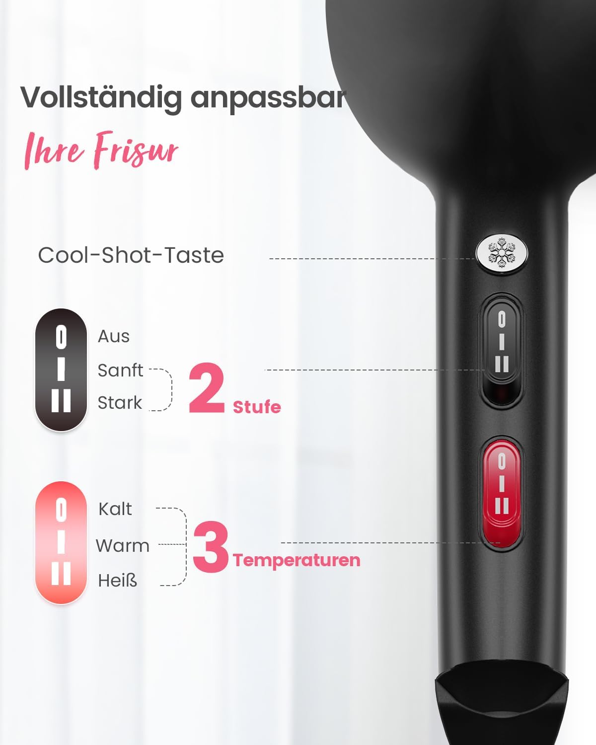 Dekuri Ionen Professional Hair Dryer