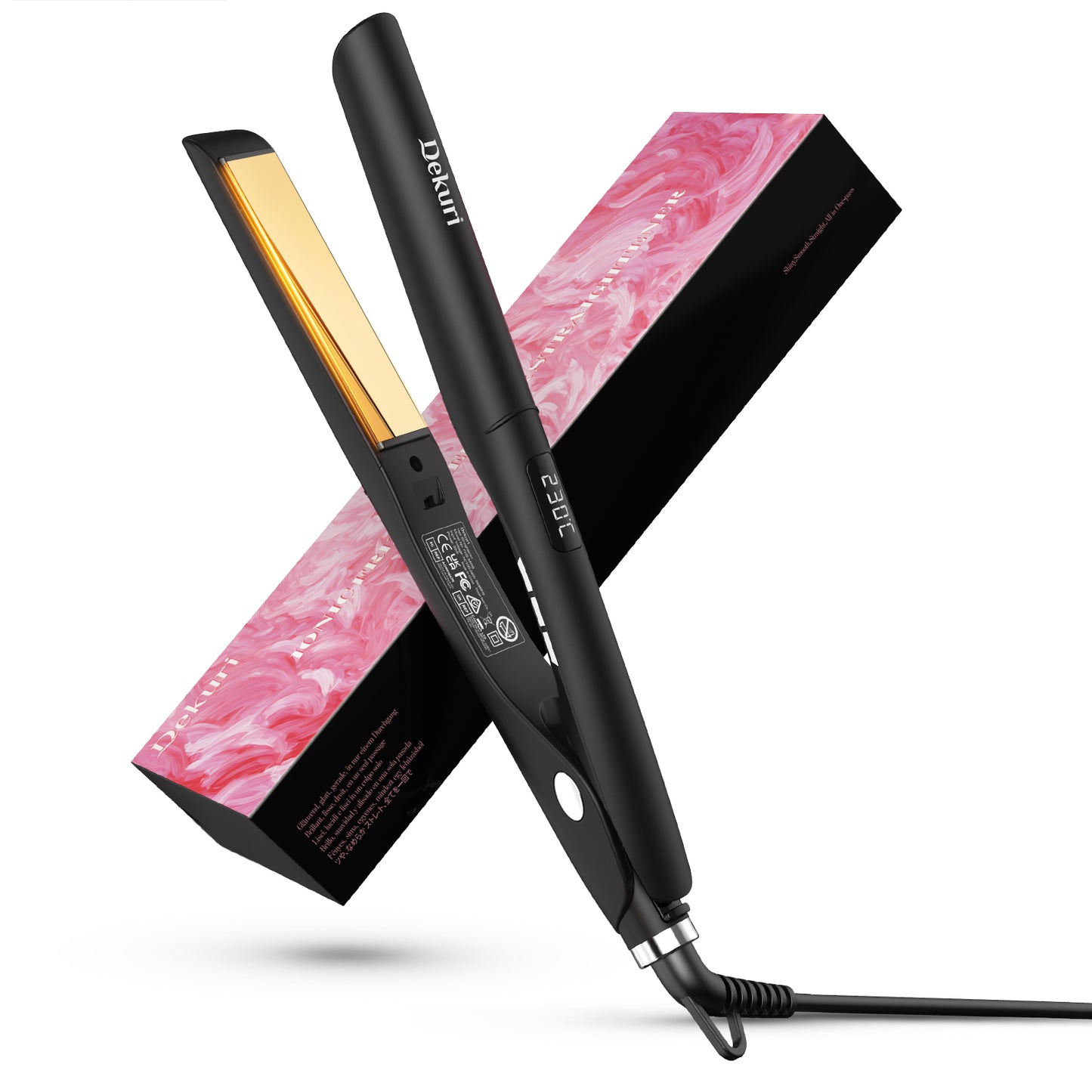 Dekuri FastSmooth Hair Straightener Round R1